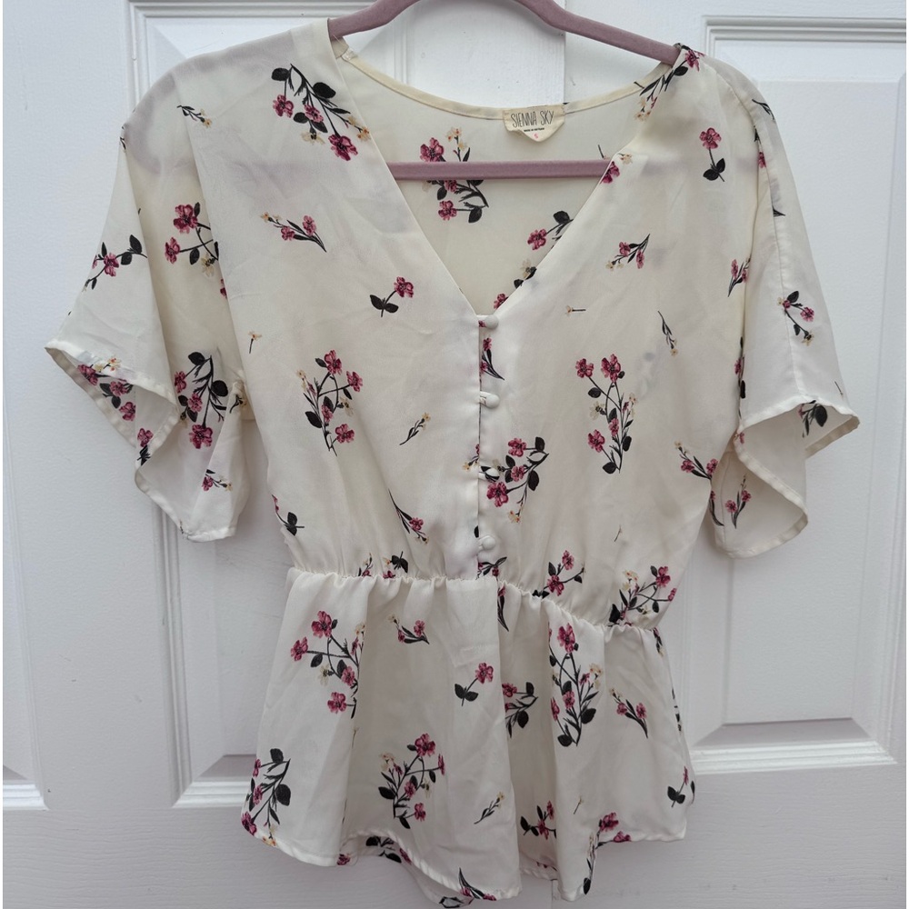 Sienna Sky Floral Blouse
